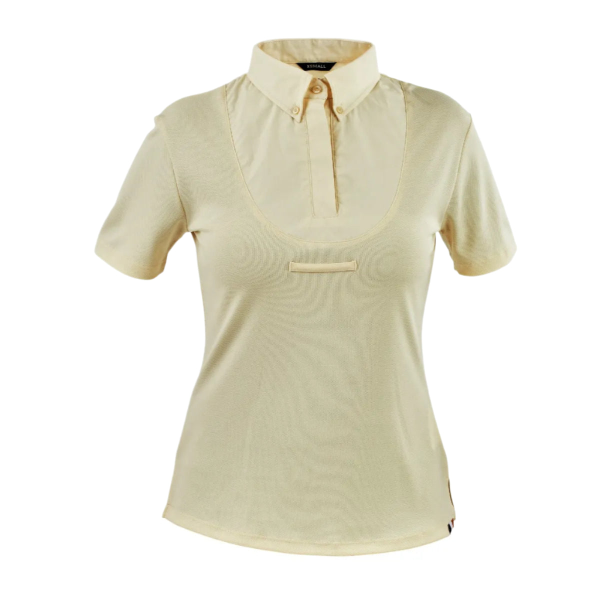 Shires Aubrion Young Rider Short Sleeve Tie Shirt