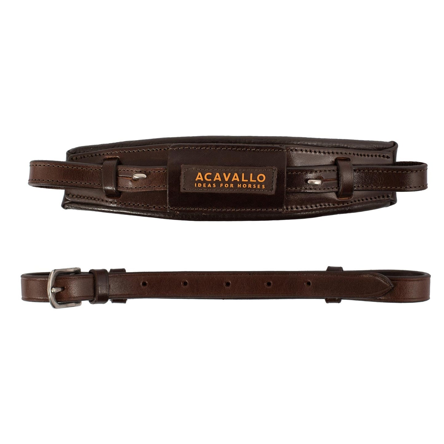 Acavallo Hackamore Noseband Calfskin