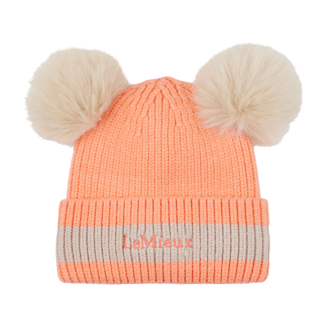 Lemieux Mini Double Pom Beanie AW25