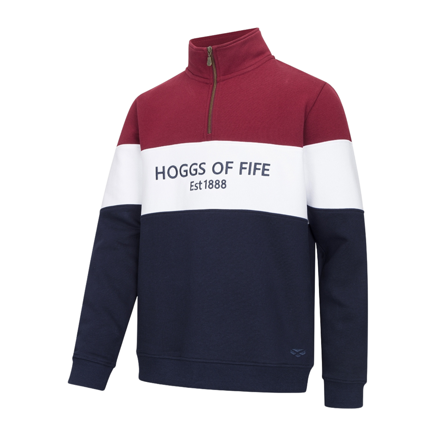 Hoggs Of Fife Gents Dumfries 1888 1/4 Zip Sweatshirt