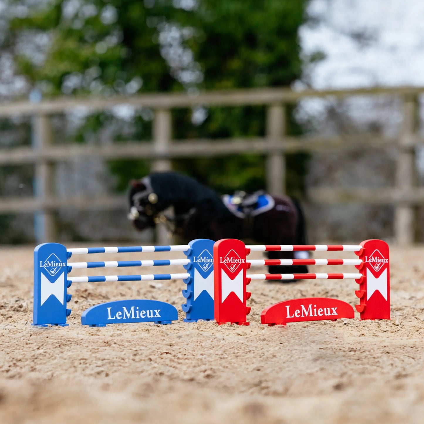 LeMieux Toy Pony Jump Set-Benetton/Chilli/White