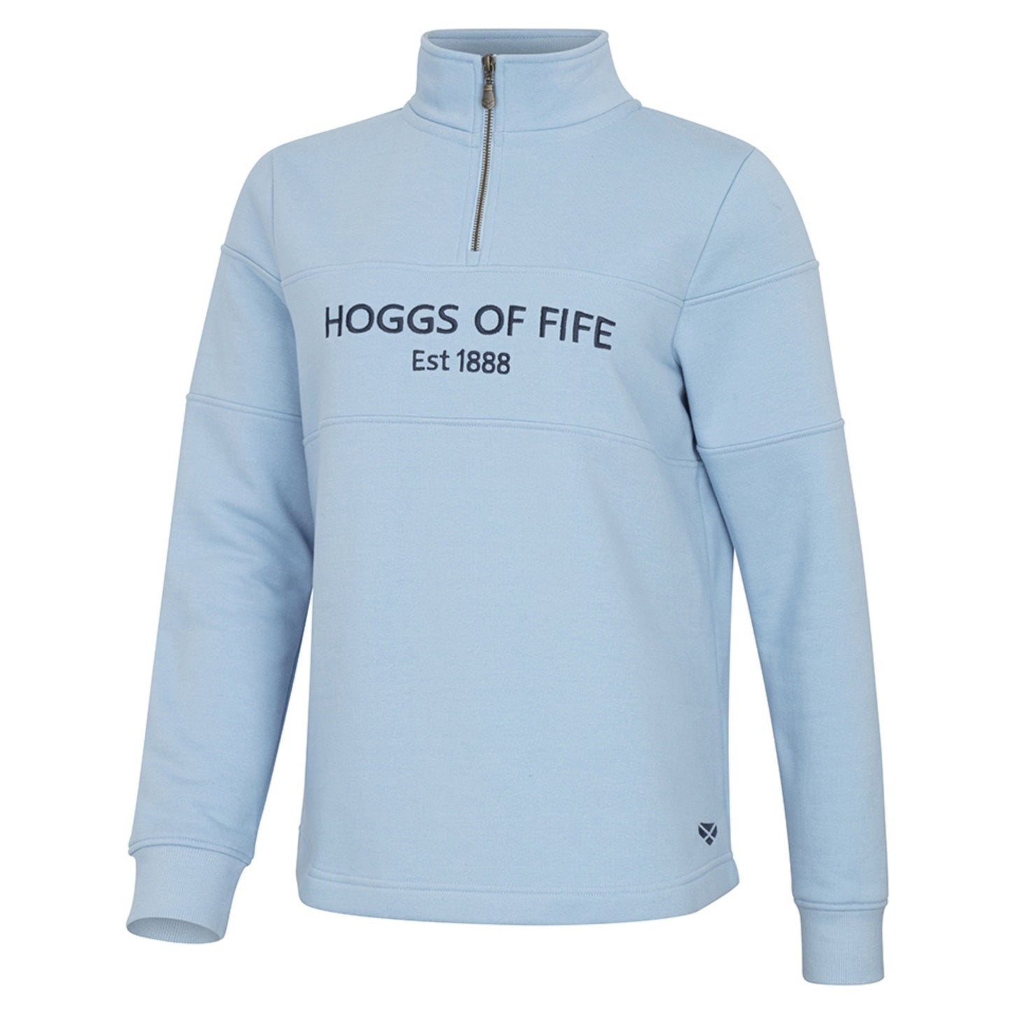 Hoggs Of Fife Ladies Dumfries 1888 1/4 Zip Sweatshirt