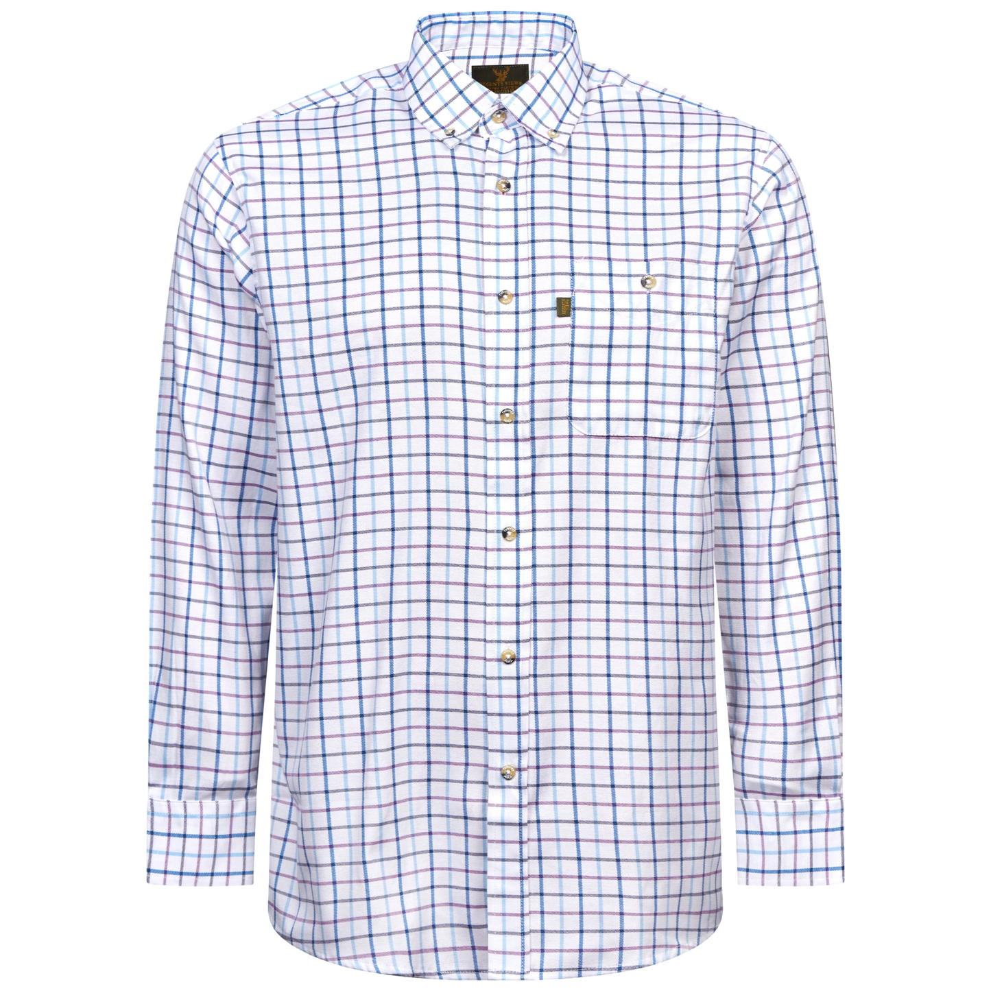 Holmestead Tattersall Long Sleeve Shirt - Men's