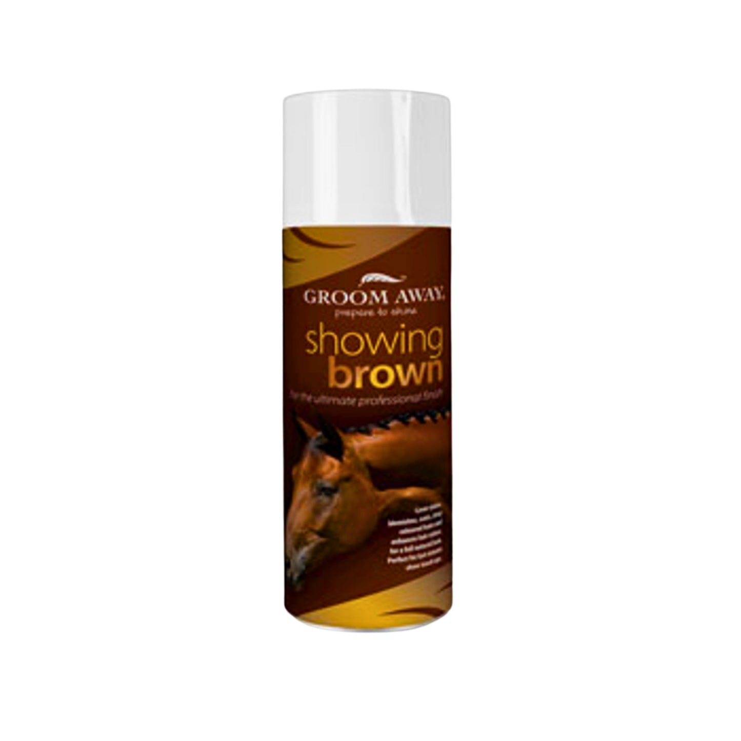Groom Away Showing Brown Spray