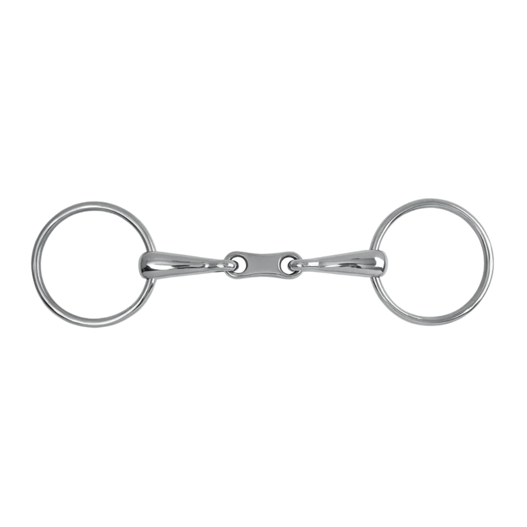 6270 Shires French Link Loose Ring Snaffle