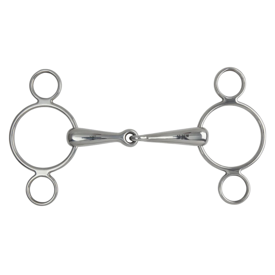 6288 Shires Hollow Mouth Two Ring Gag