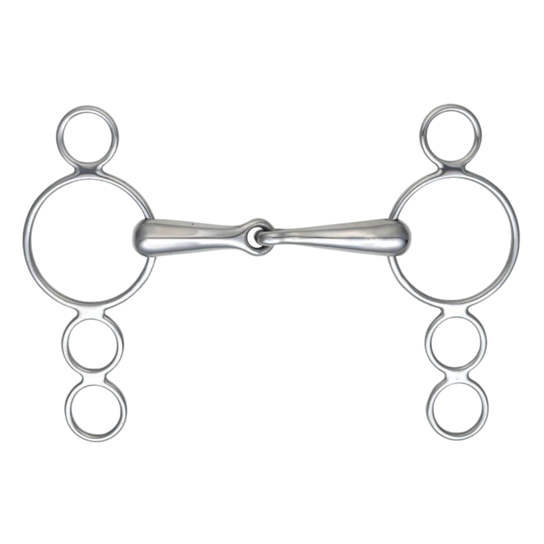 607 Shires Three Ring Dutch Gag
