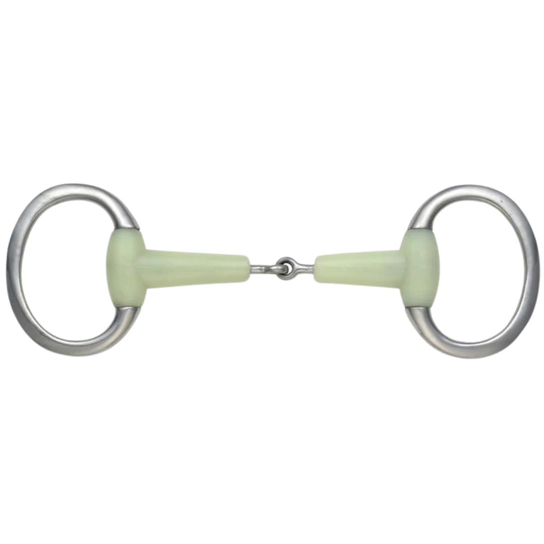 532 Shires Equikind Jointed Eggbutt Flat Ring