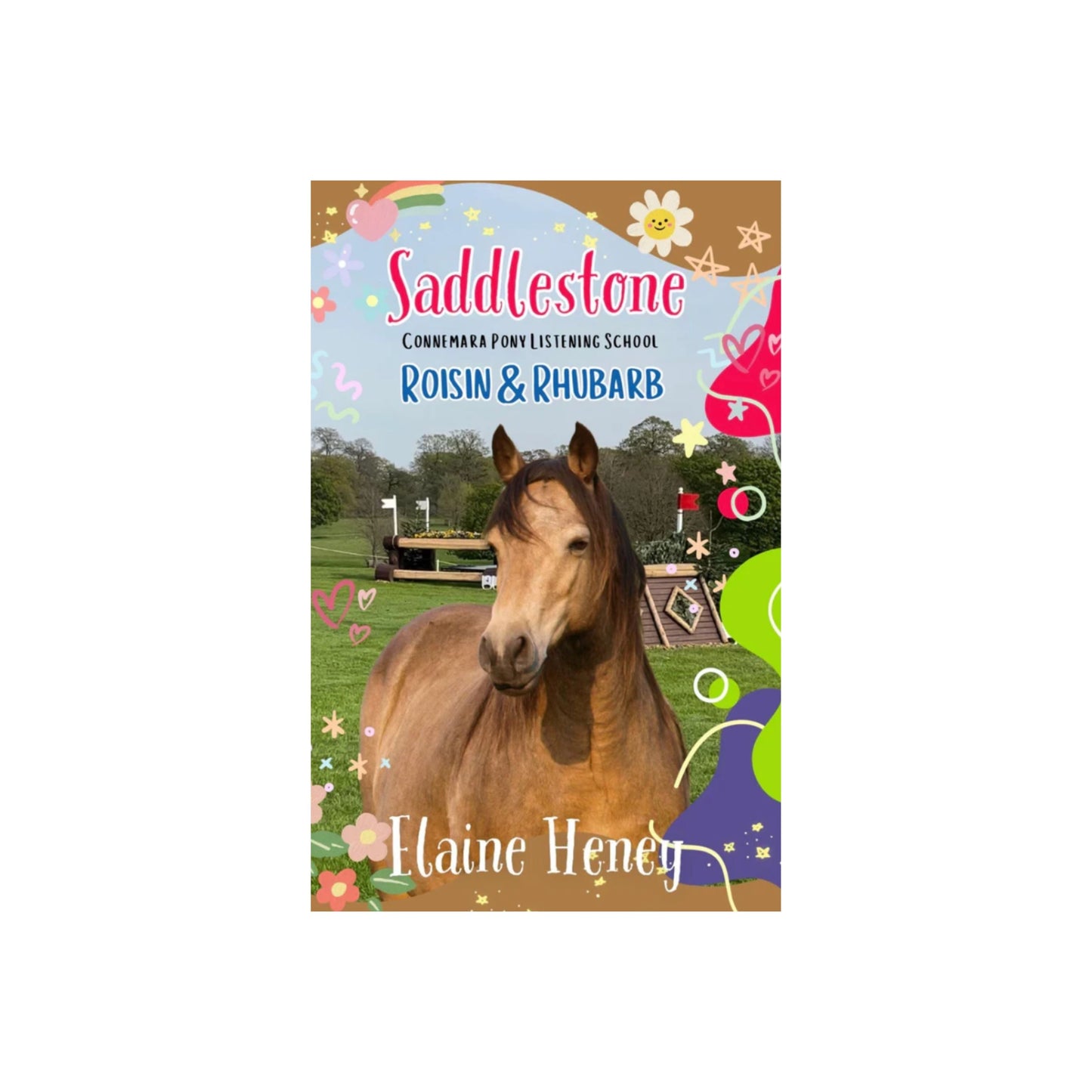 Book Saddlestone Connemara Pony Listening School Roisin and Rhubarb Elaine Heney