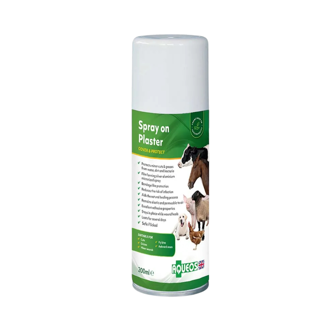 Aqueos Spray On Plaster
