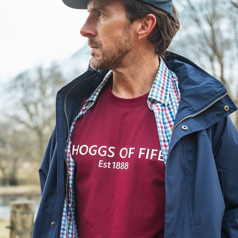 Hoggs Of Fife Canonbie Printed T-Shirt