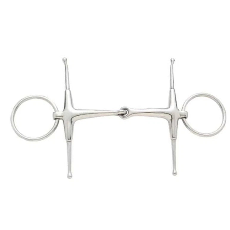 590 Shires Full Cheek Eggbutt Snaffle