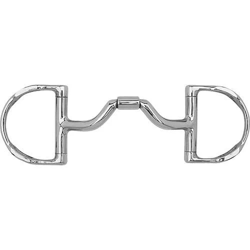 Toklat Myler Ported Barrel D-Ring Bit with Hooks MB 33