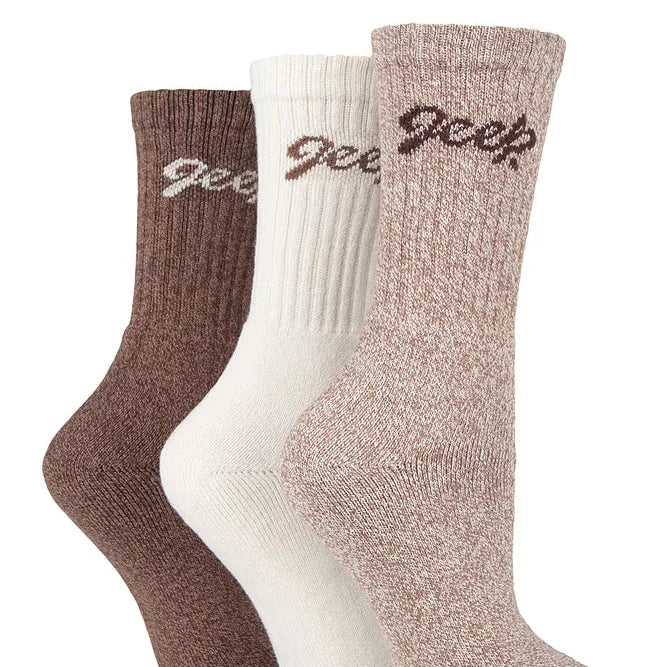 Jeep Urban Trail Boot Woman's Socks - 3Pack