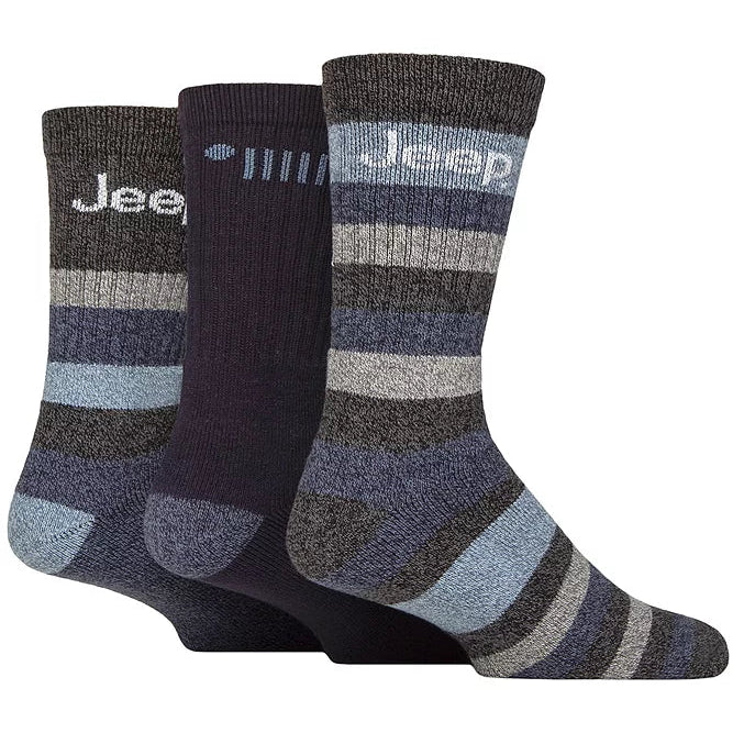 Jeep Urban Trail Boot Men's Socks - 3Pack