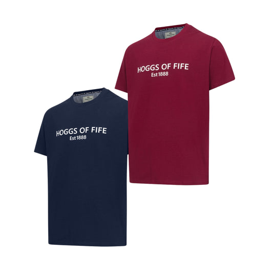 Hoggs Of Fife Canonbie Printed T-Shirt