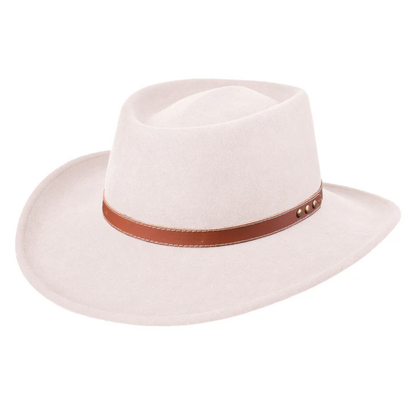 Wool Felt Gambler Hat
