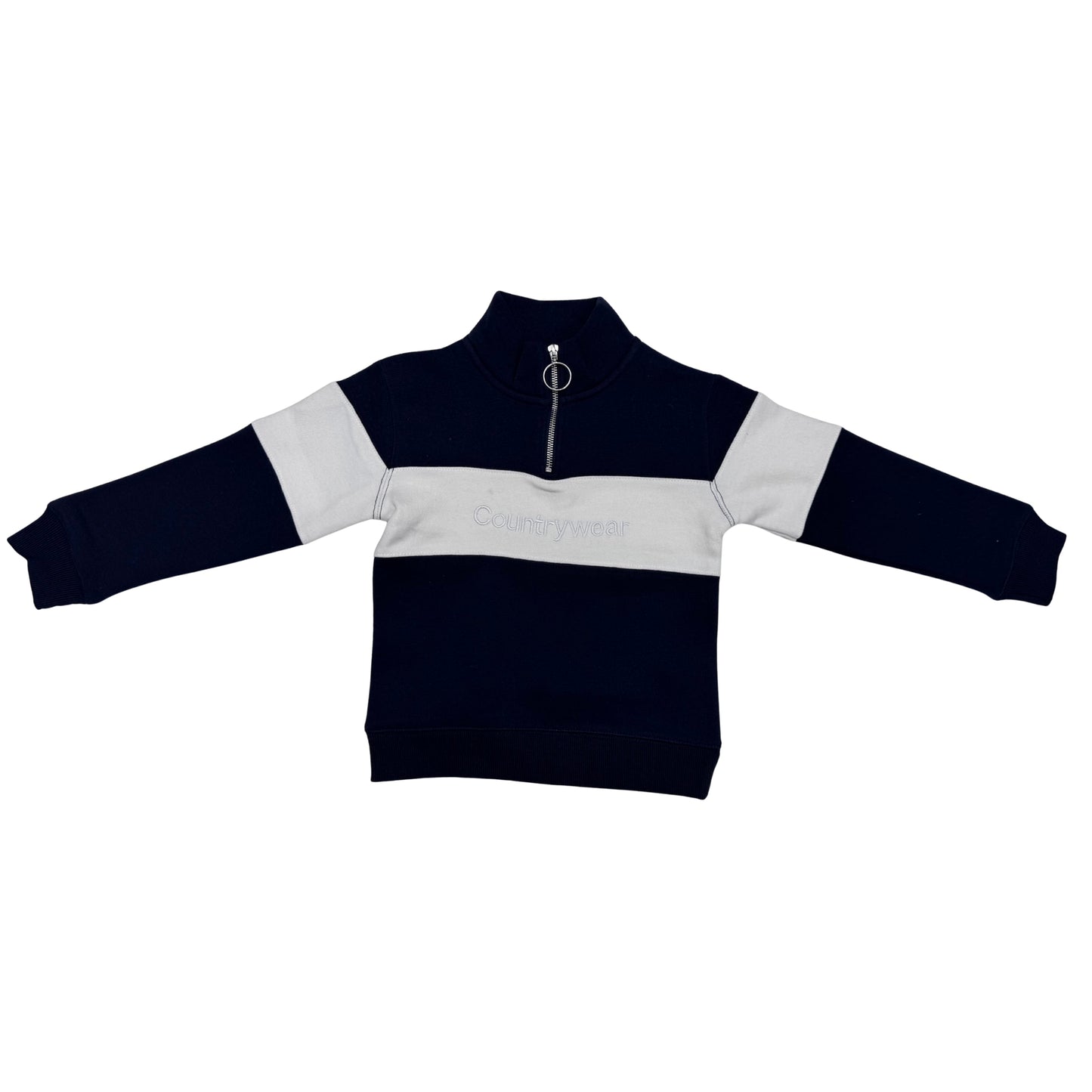 Holmestead Children's Panel 1/4 Zip Sweatshirt