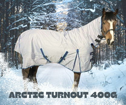 Holmestead Artic Turnout Rug Grey 400g