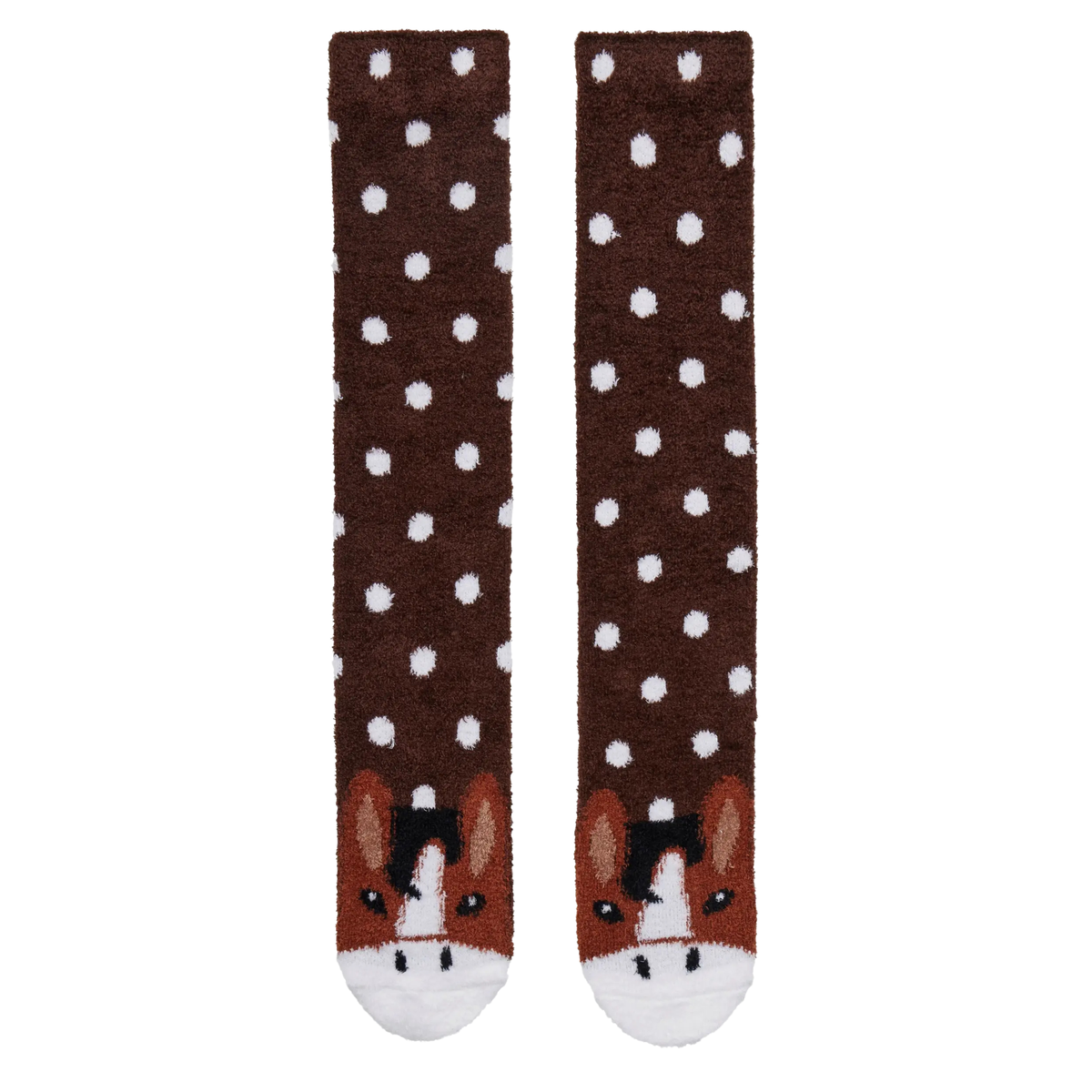 LeMieux Fluffy Character Socks Donkey