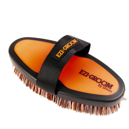 Shires EZI-GROOM Grip Body Wash Brush
