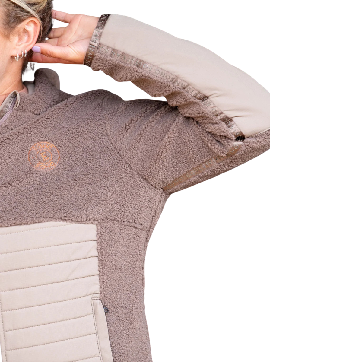 Soho Equestrian The Sloane - Teddy Fleece