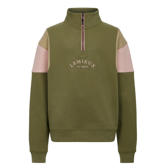 LeMieux Young Rider Viola Quarter Zip Sweat