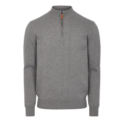 LeMieux Mens Quarter Zip Knit