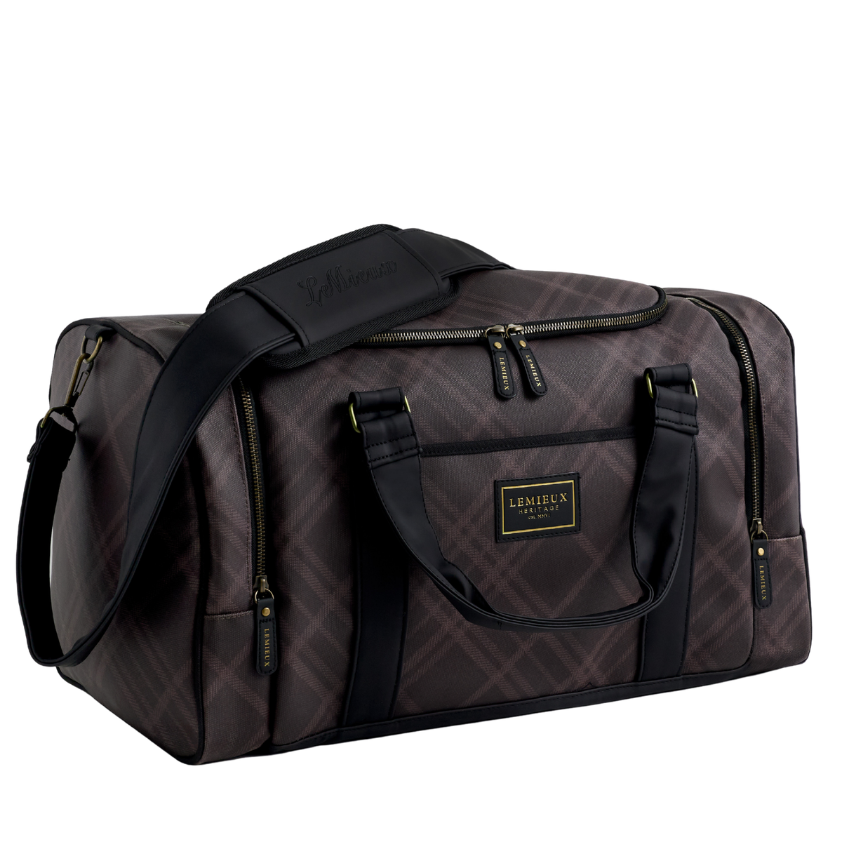 LeMieux Heritage Overnight Bag Cocoa