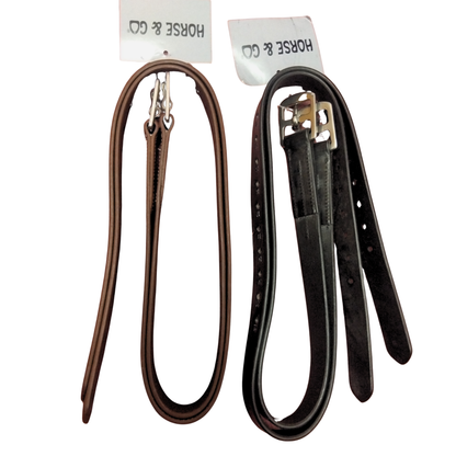 Horse & Go Leather Stirrups Shetland