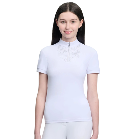 LeMieux Young Rider Brilliance Livvy Short Sleeve Show Shirt