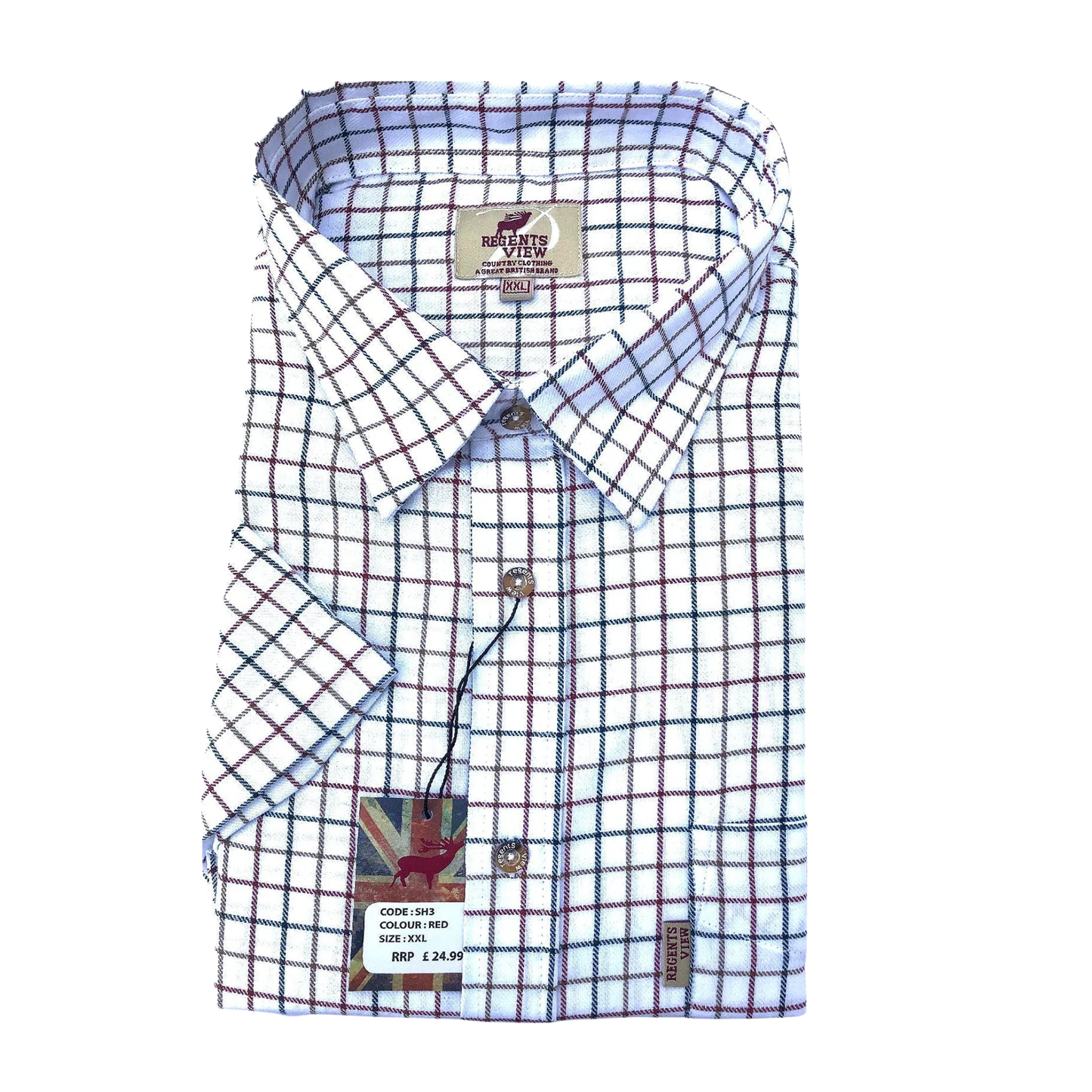 Holmestead Tattersall Long Sleeve Shirt - Child's