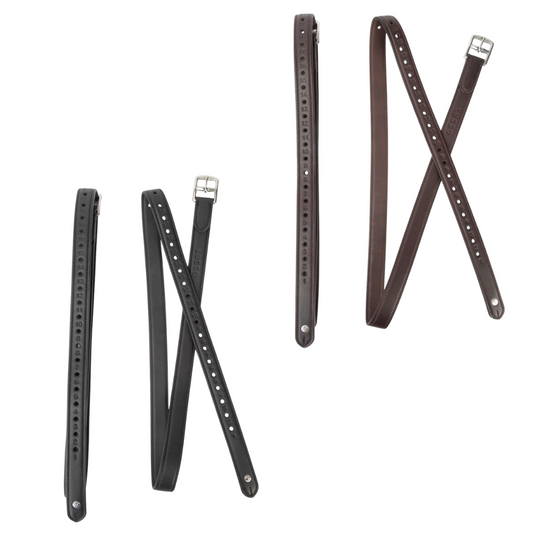 Shires Velociti Lusso Non-Stretch Stirrup Leathers