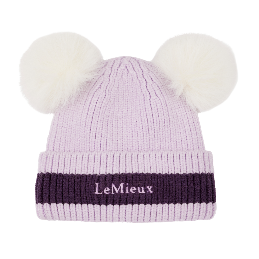 Lemieux Mini Double Pom Beanie AW25