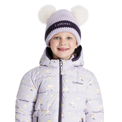 Lemieux Mini Double Pom Beanie AW25