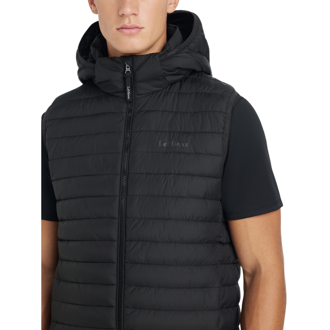 Lemieux Mens Hooded Puffer Gilet