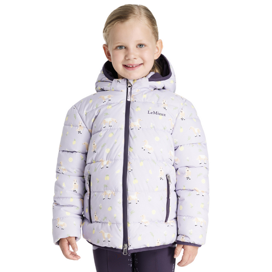 LeMieux Mini Printed Lilo Puffer Jacket AW25
