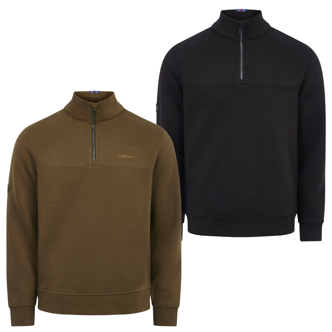 Lemieux Mens Quarter Neck Sweat AW25