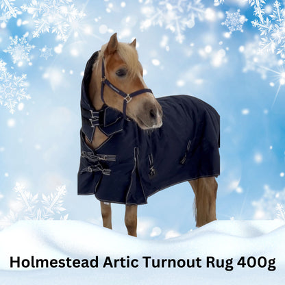 Holmestead Artic Turnout Rug Grey 400g