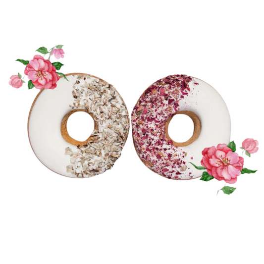Candy Horses Rose Petal + Icelandic Moss Donuts (2 Pack)
