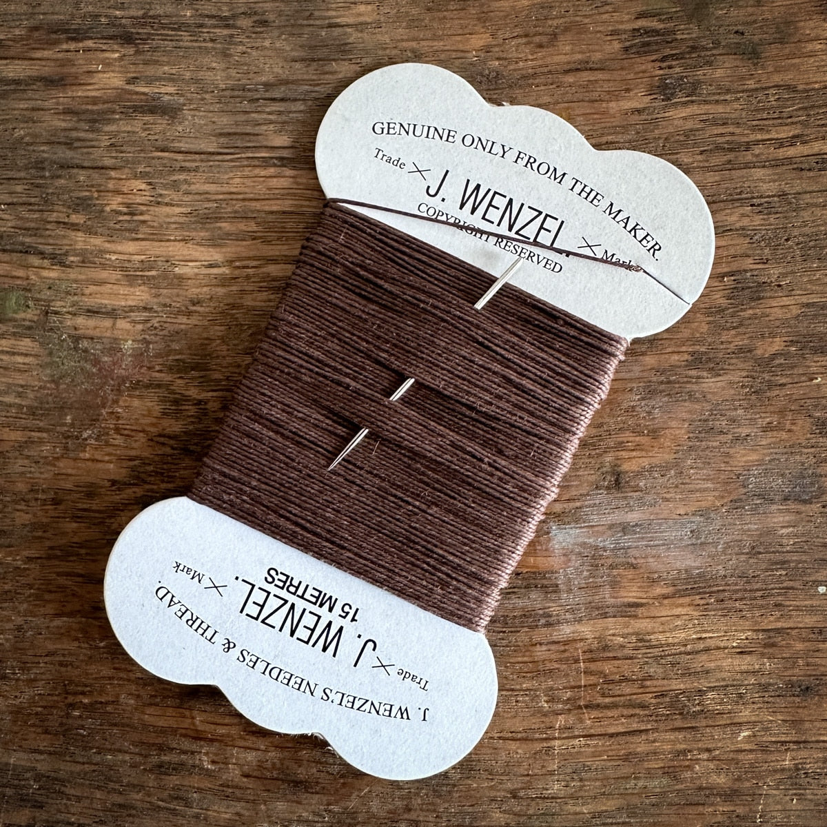 J. Wenzel Mane Needles & Thread