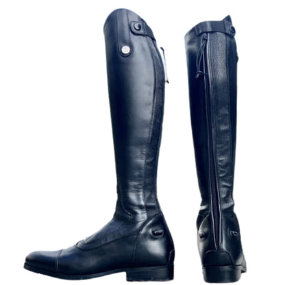 Erasmo Delta Leather Long Riding Boots (Tall Height)