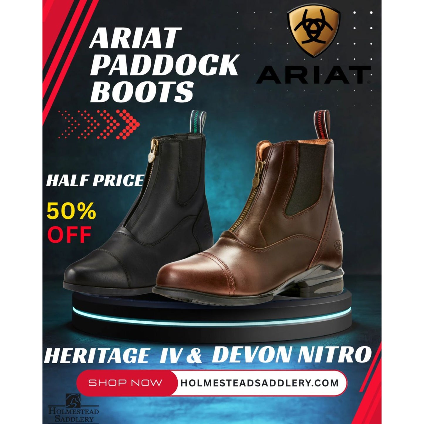Ariat Devon Nitro Paddock Boot Men's