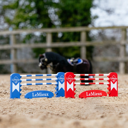 LeMieux Toy Pony Jump Set-Benetton/Chilli/White