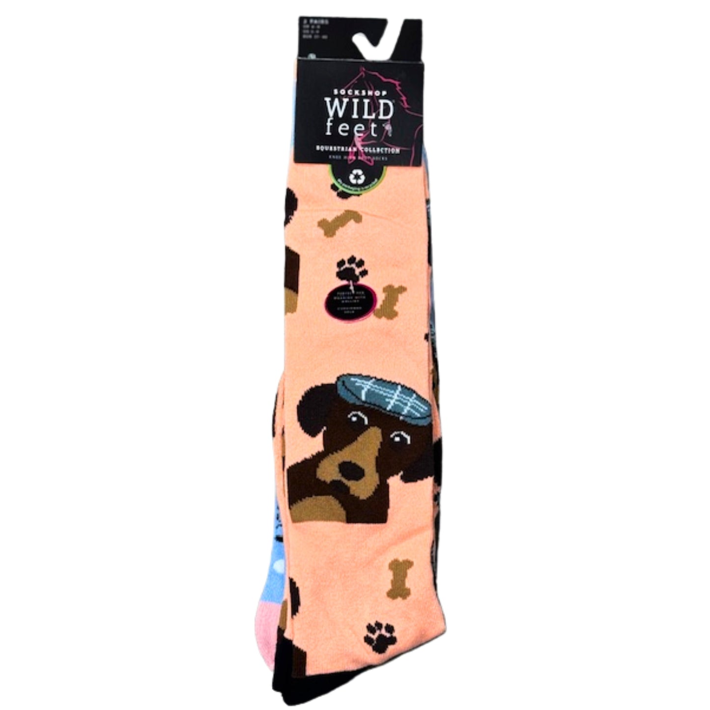 Wild Feet Junior Long Equestrian Socks - Equestrian Collection