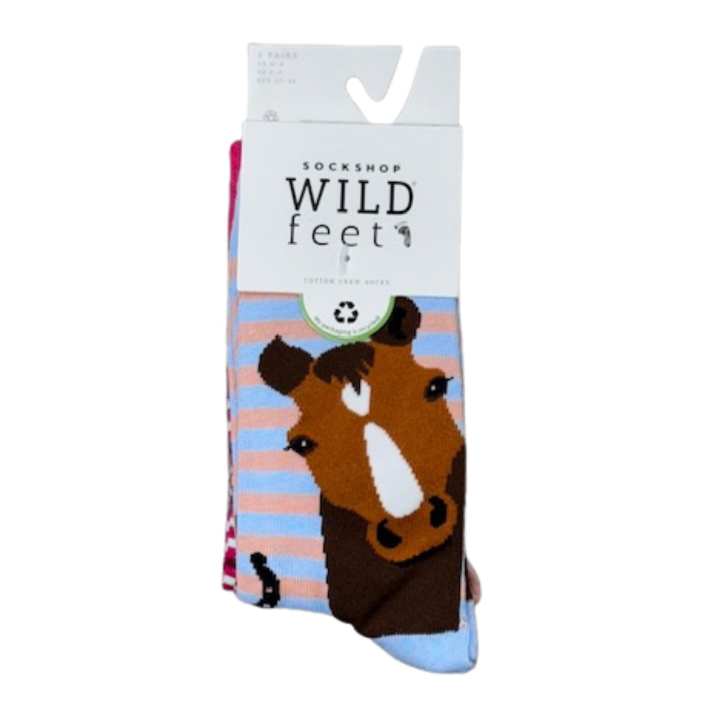 Wild Feet Crew Socks 3 Pack Women's