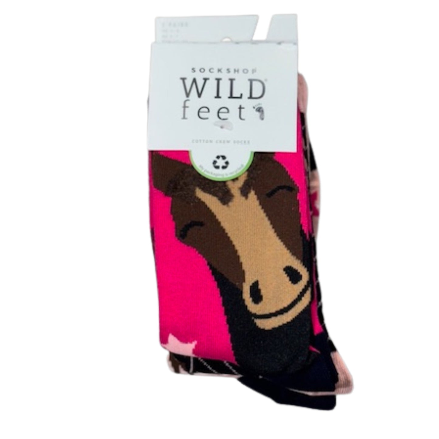 Wild Feet Crew Socks 3 Pack Women's