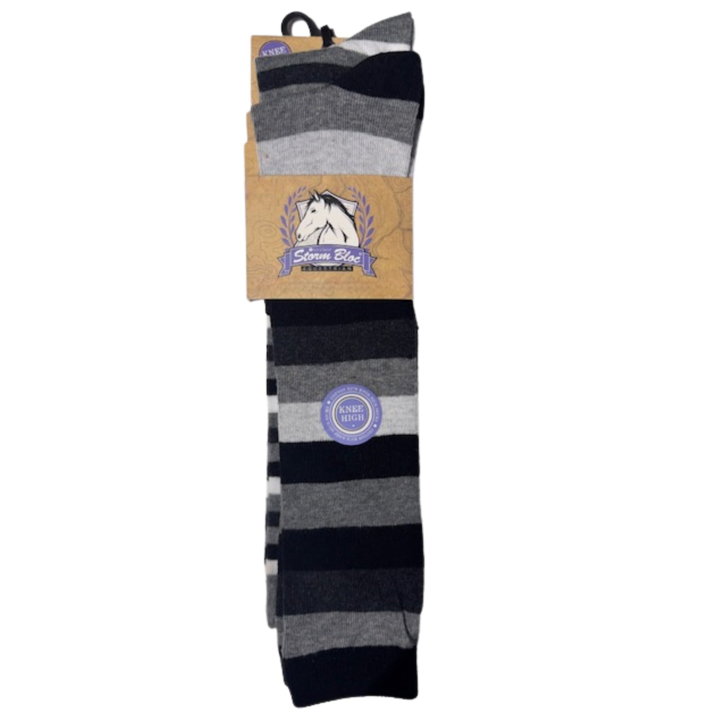 Storm Bloc Cotton Knee High Socks-2 Pack