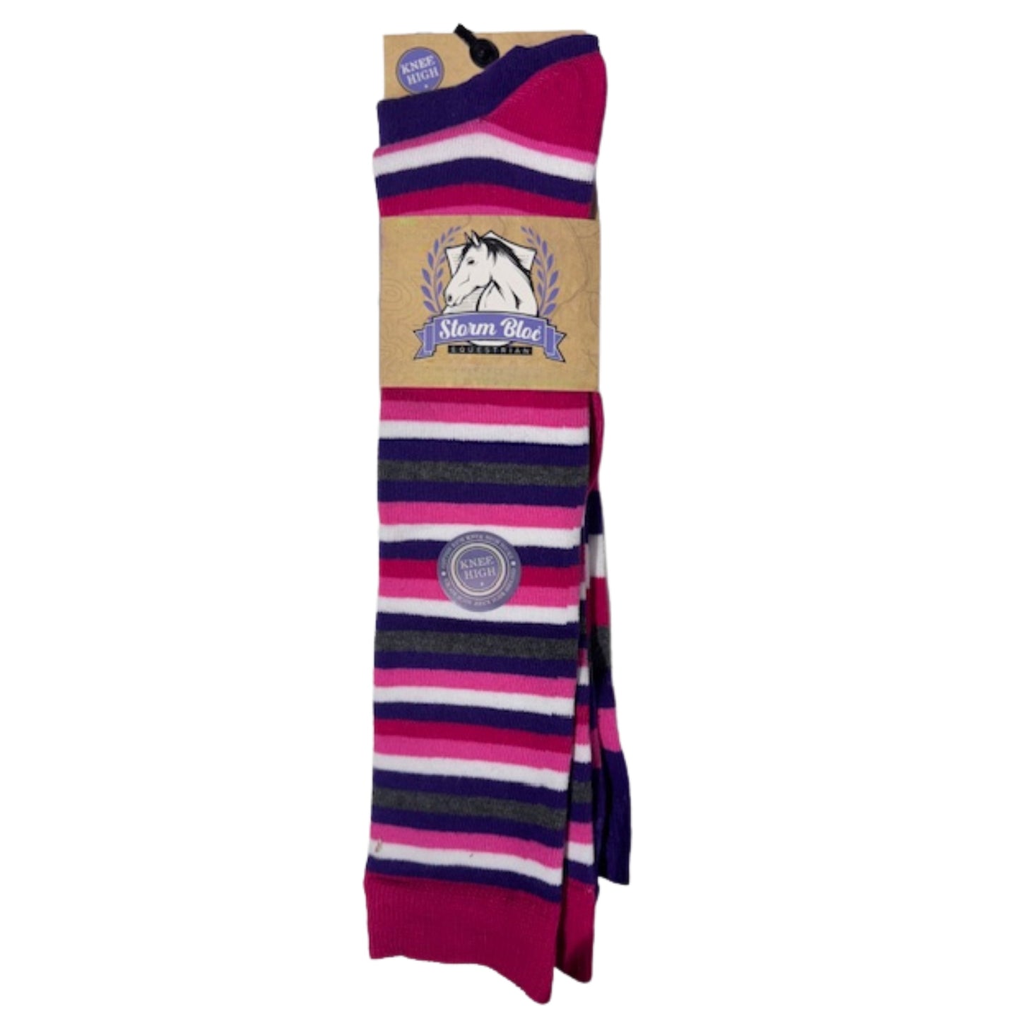 Storm Bloc Cotton Knee High Socks-2 Pack