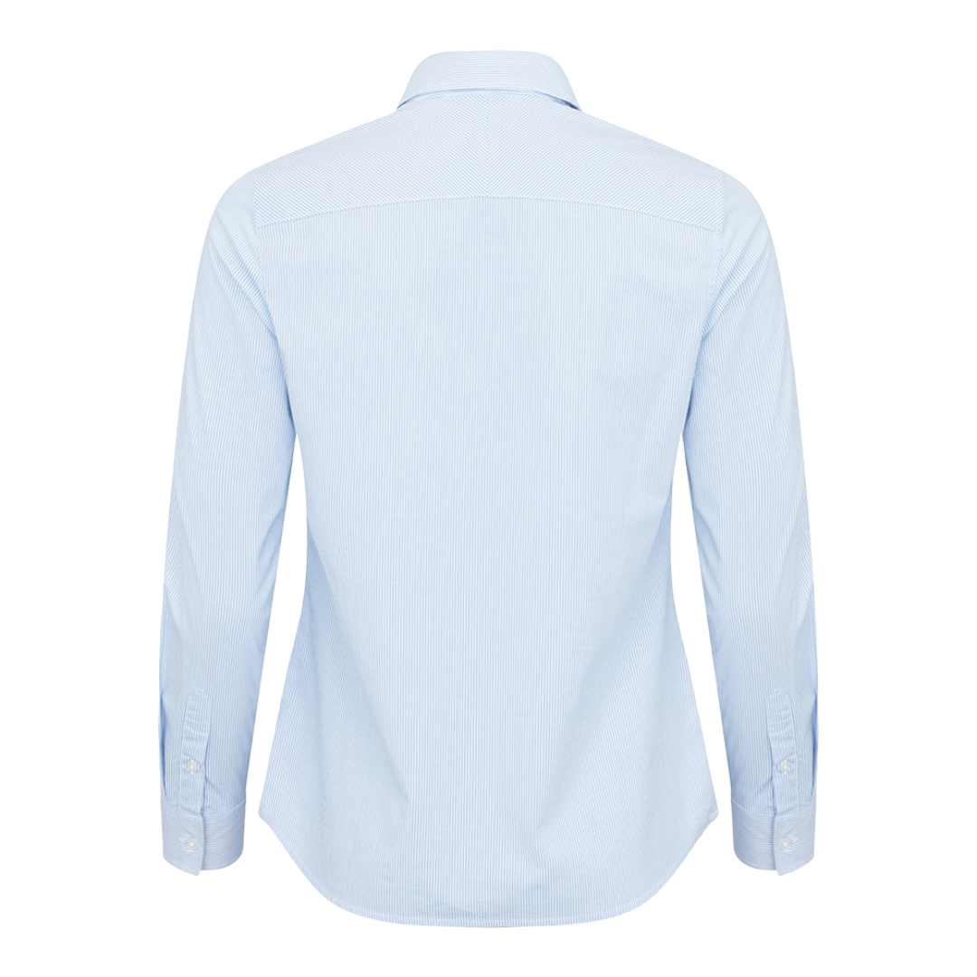 Hoggs Of Fife Ladies Ingliston Stretch Stripe Shirt